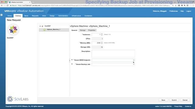 Veeam Backup-as-a-Service Module for VMware's vRealize Automation смотреть онлайн