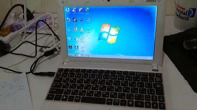 Msi U135dx  ขายโน๊ตบุ๊ค มือสอง