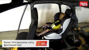 Авторевю -  краш-тесты детских кресел и удерживающих устройств