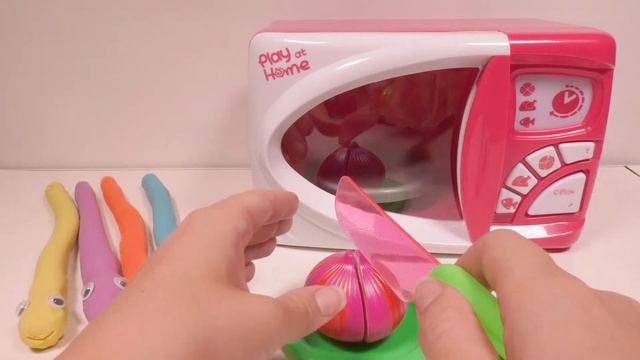 Мультики про фрукты для детей Овощи для Детей на липучках смотреть онлайн