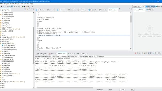 Integrating DROOLS With Mule ESB смотреть онлайн