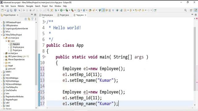 ManyToMany mapping hibernate tutorial | Hibernate Tutorial | Mapping Relations | Practical Session смотреть онлайн