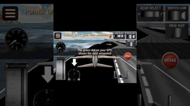 Fly plane flight 3D game смотреть онлайн