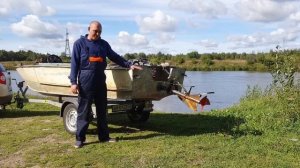 Лодка с мотором от Жигулей