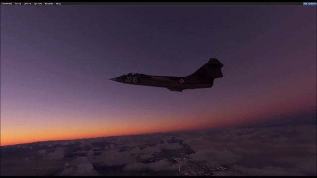 Sim Skunk Works SSW LOCKHEED MARTIN TF-104G Incoming..... смотреть онлайн
