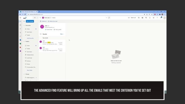 How To Search For An Exact Phrase In Outlook смотреть онлайн