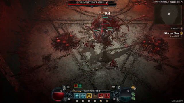 Diablo 4 Lilith Final Boss Fight with Cinematic смотреть онлайн