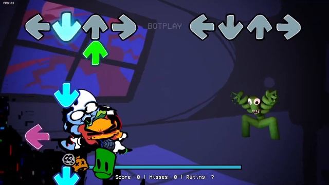 FNF Rainbow Friends (Roblox Rainbow Friends Chapter 1) But Different Characters Sing It ? смотреть онлайн