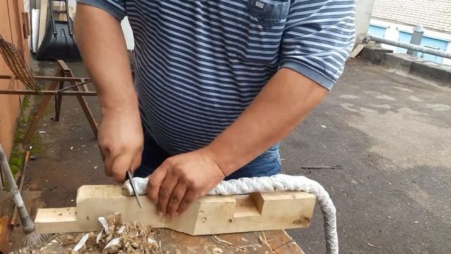 тест клинка из аналог 95х18 от Roman1724. смотреть онлайн