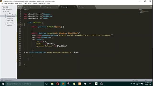 Instalar mongo en entorno XAMPP e conexión con PHP смотреть онлайн