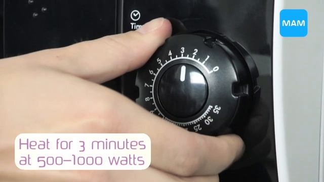 How To Self-Sterilise A MAM Anti-Colic Baby Bottle