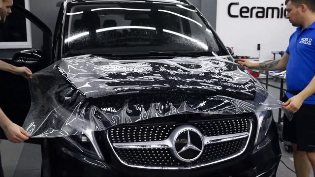 Mercedes-Benz V250d - Full Body Protection Film смотреть онлайн