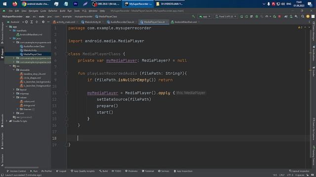 Voice recorder pt 4 - Media Player. Android Kotlin смотреть онлайн