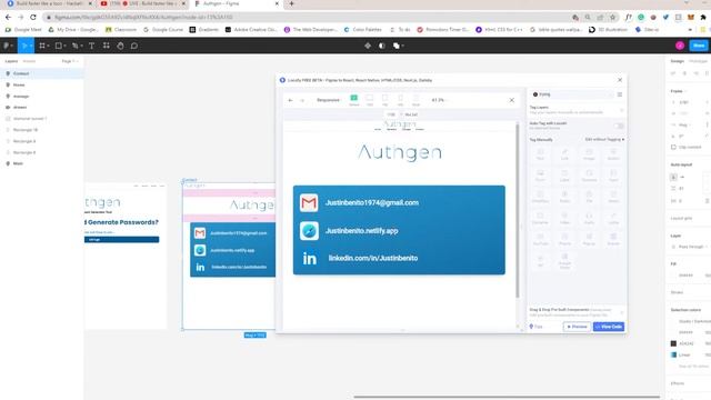 Building a Website using Locofy! смотреть онлайн