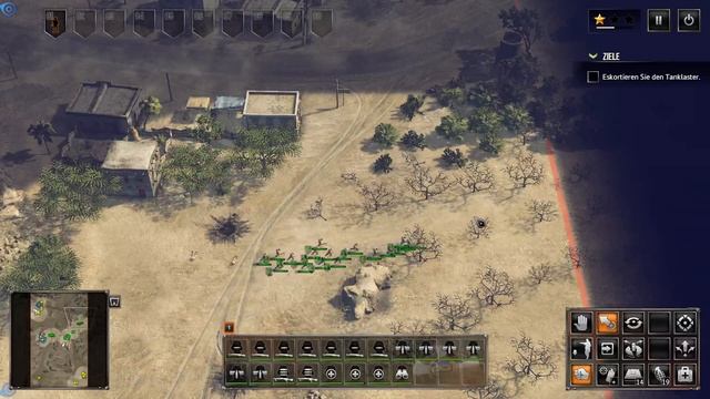 Sudden Strike 4 Africa Desert War Deutsche Kampagne Drei Sterne Schlacht um sid Barrani #1 смотреть онлайн