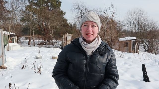Весна пришла! / Заснеженные Калиновка и Алёнин сад в конце февраля смотреть онлайн