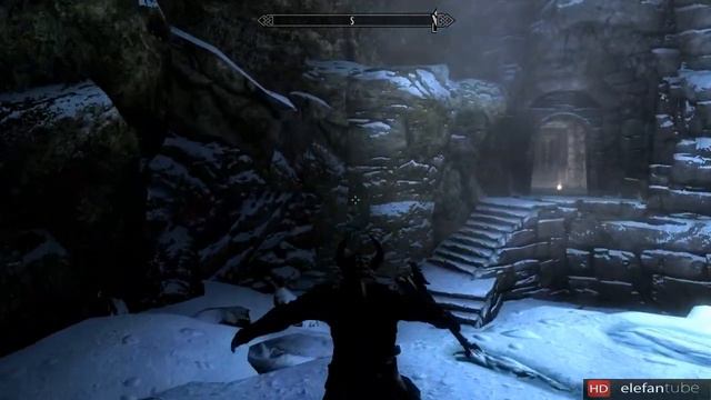 Skyrim Dawnguard open vampire door смотреть онлайн