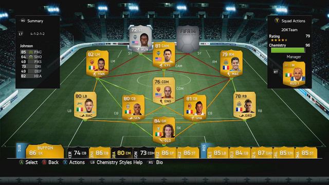 20K OVERPOWERED SQUAD! w/ ALTIDORE AND BEN ARFA | FIFA 14 Ultimate Team Squad Builder смотреть онлайн
