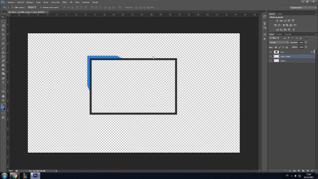 Photoshop Tutorial | Como hacer un marco 2.0 смотреть онлайн