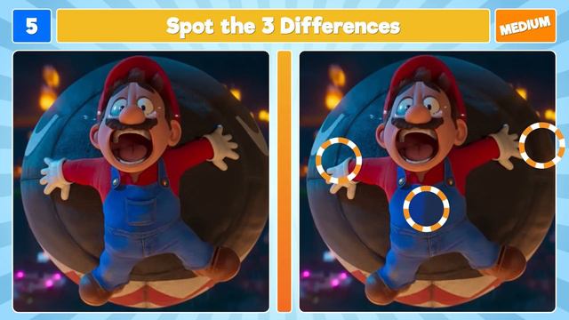 Super Mario Bros Movie Spot the Differences (Part 2) смотреть онлайн