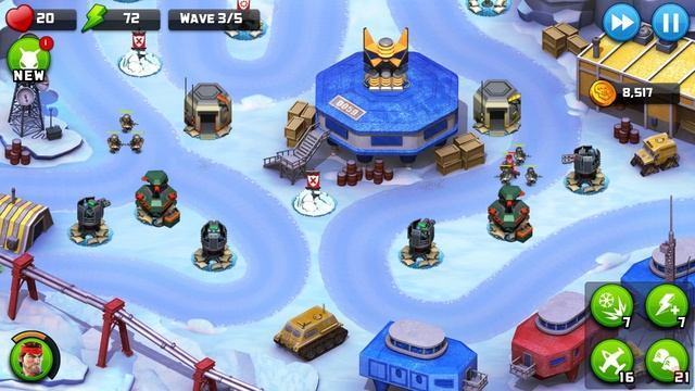 Alien Creeps TD - Level 24-Baltic Labs - Campaign 3 Stars смотреть онлайн