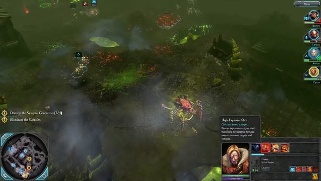 Warhammer 40k DOW 2 - Mission 28 Primarch - Monster of Meridian смотреть онлайн