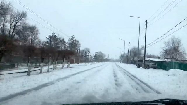 Участок Фрунзе/ Dostyk город Уш-тобе прогулка на авто