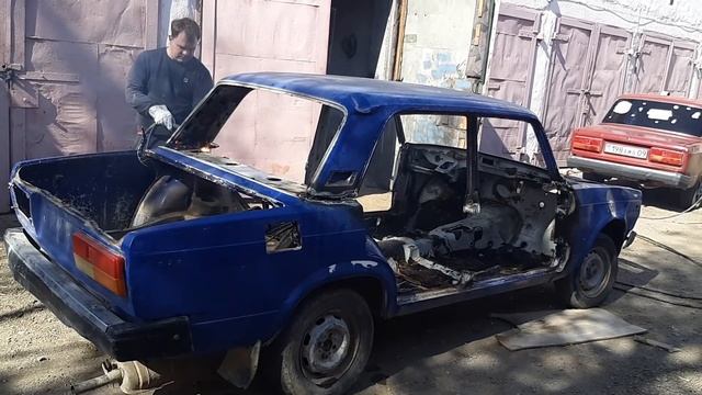 Распил бензорезом ваз 2107 1999 г.в смотреть онлайн