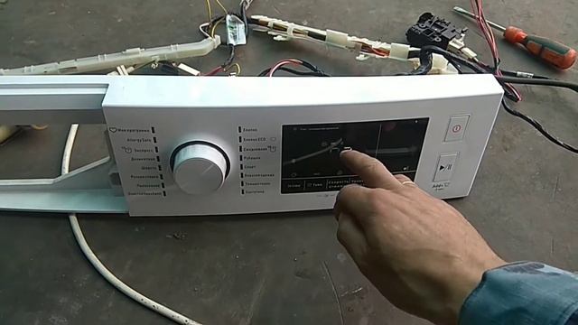 Ханса не стирает не крутится барабан.. Ремонт модуля Ханса.. смотреть онлайн