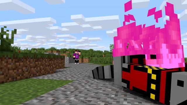 Minecraft Animation - stens_99 vs Iron Guard [Mine-imator] Майнкрафт анимация смотреть онлайн