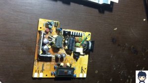 Монитор ASUS не включается мерцает подсветка лёгкий ремонт