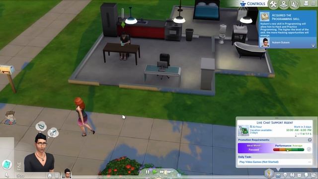 The Sims 4 Xbox PS4 Gameplay Walkthrough Part 1 Let's Play 1080P HD смотреть онлайн