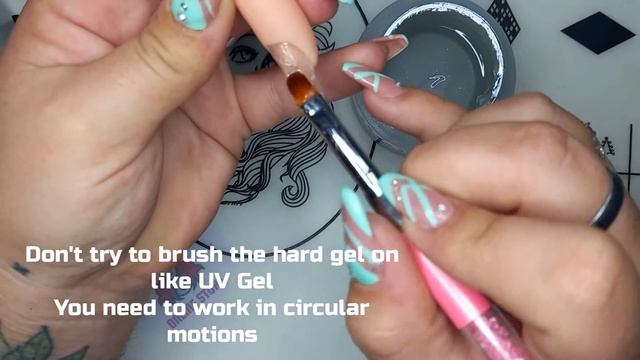 IBD I.B.D Hard Gel Builder Gel Construction Gel Nail Tutorial for beginners смотреть онлайн