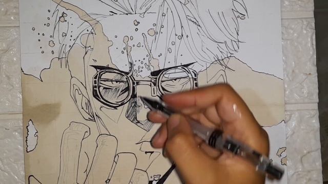 Nanami Kento Coffee Art Drawing|Tiktok Trend смотреть онлайн