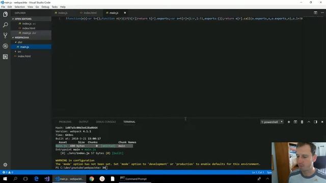 Webpack 4 zero config смотреть онлайн