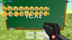 как сделать смайлики в чикен ган