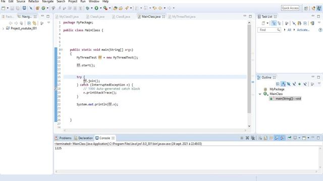 40 - Java شرح Join , Wait , Notify смотреть онлайн
