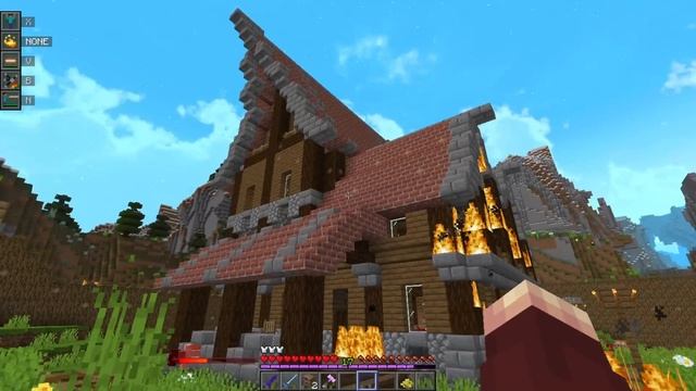 История Доброго Демона в Майнкрафте #1 Спас Деревню Девушек и все они влюбились в меня!? смотреть онлайн