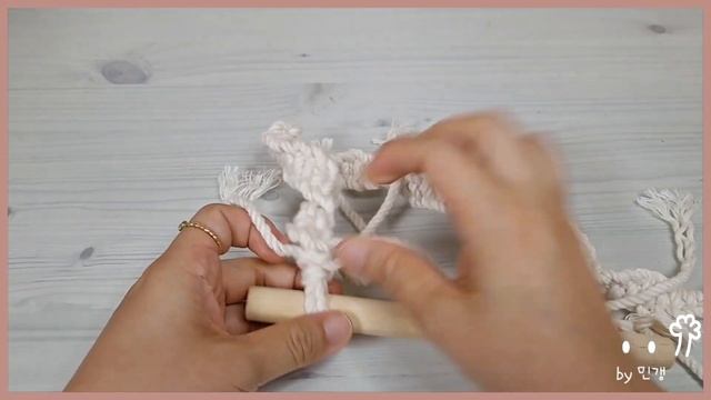 [Macrame] Paper holder 마크라메 DIY `휴지걸이 만들기` смотреть онлайн