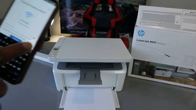 How To Setup Mobile Wi-Fi On HP Printer | HP LaserJet MFP M140 W Wi-Fi Setup