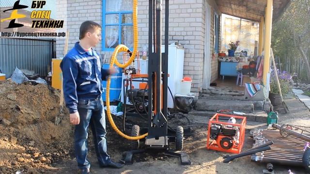Подготовка к месту бурения GBU-15LP от компании "БурСпецТехника" смотреть онлайн