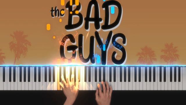 The Bad Guys - Good Tonight | Piano Tutorial смотреть онлайн