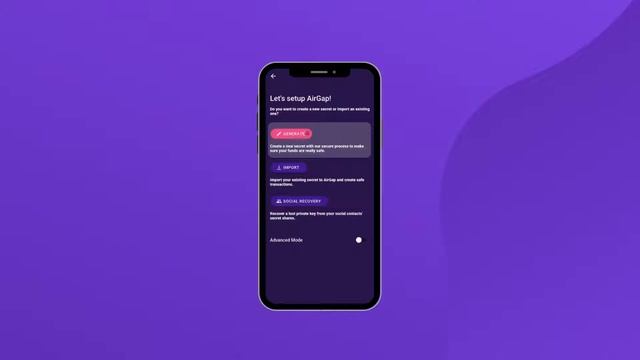 AirGap Feature — Secret Key Generator смотреть онлайн