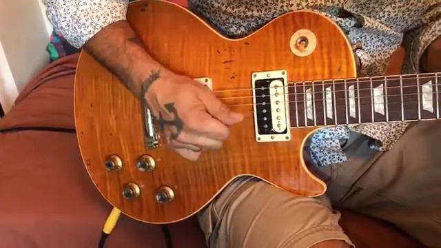 Les Paul Slash AFD aged and signed смотреть онлайн