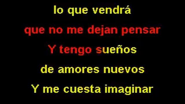 Natalia Oreiro Cambio Dolor KARAOKE смотреть онлайн