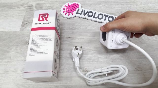 GNS1405 - Удлинитель Cube Extended 4 Euro 16A, 3 USB 2A+C с блоком 5В/3.0А, кабель 1,5м RocketSocke смотреть онлайн