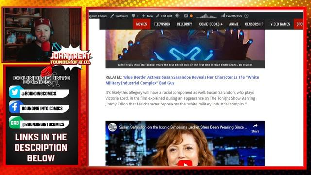 Blue Beetle Film Pushes WOKE Immigration Agenda смотреть онлайн