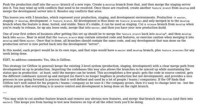 Software Engineering: How do I start using Git for differing code bases from different servers? смотреть онлайн
