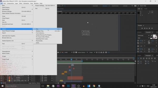 How To: Edit Templates in Adobe After Effects CC