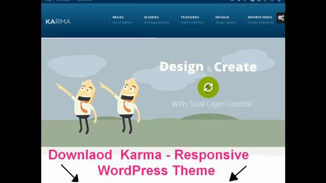 Downlaod Karma LEAKED Responsive WordPress Theme смотреть онлайн